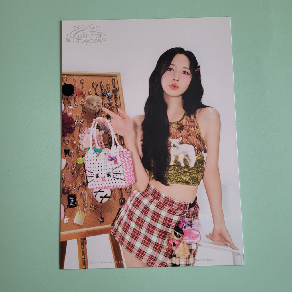 Twice - The Collector 2025 Season's Greetings Poster (member choice) - KPop Idol