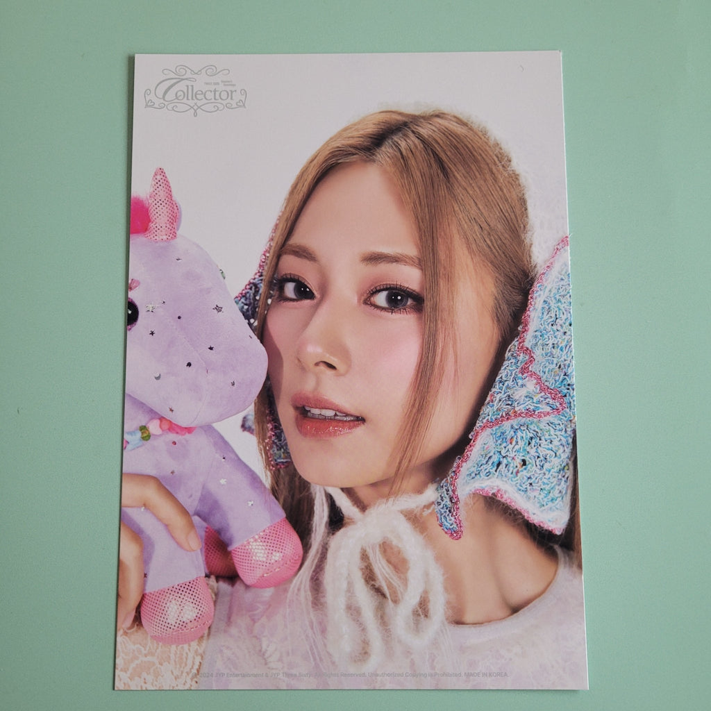 Twice - The Collector 2025 Season's Greetings Poster (member choice) - KPop Idol