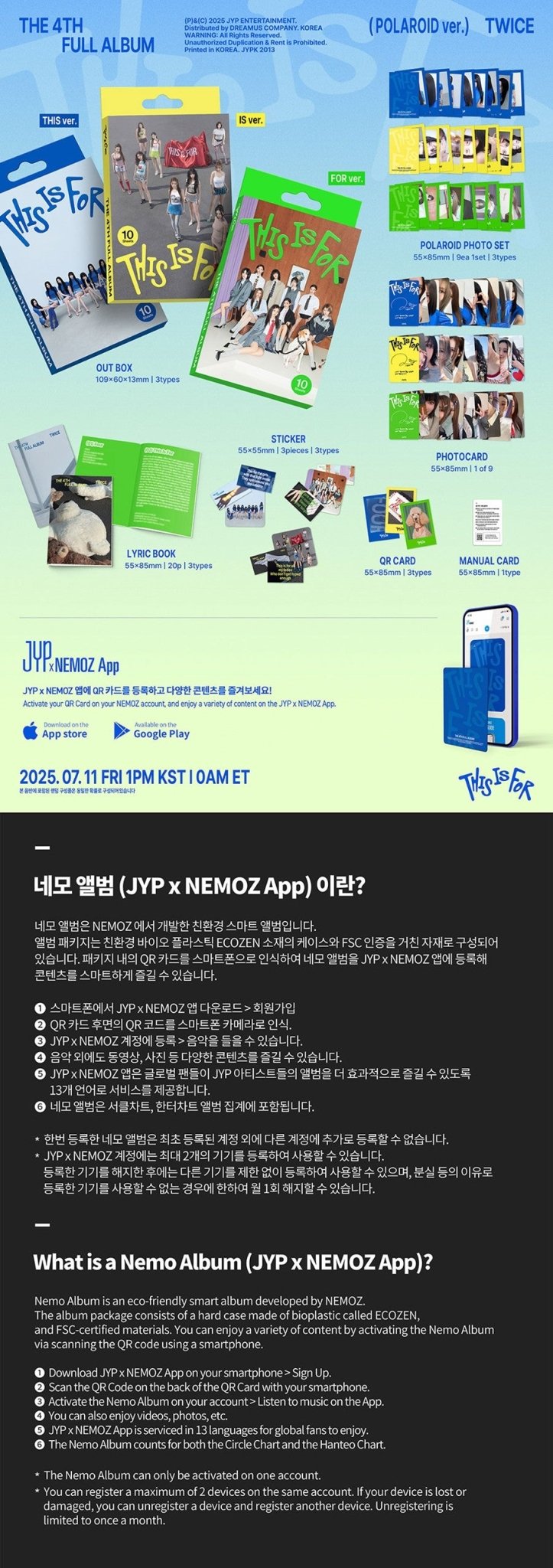 Twice - This Is For Polaroid Version (version choice) - KPop Idol