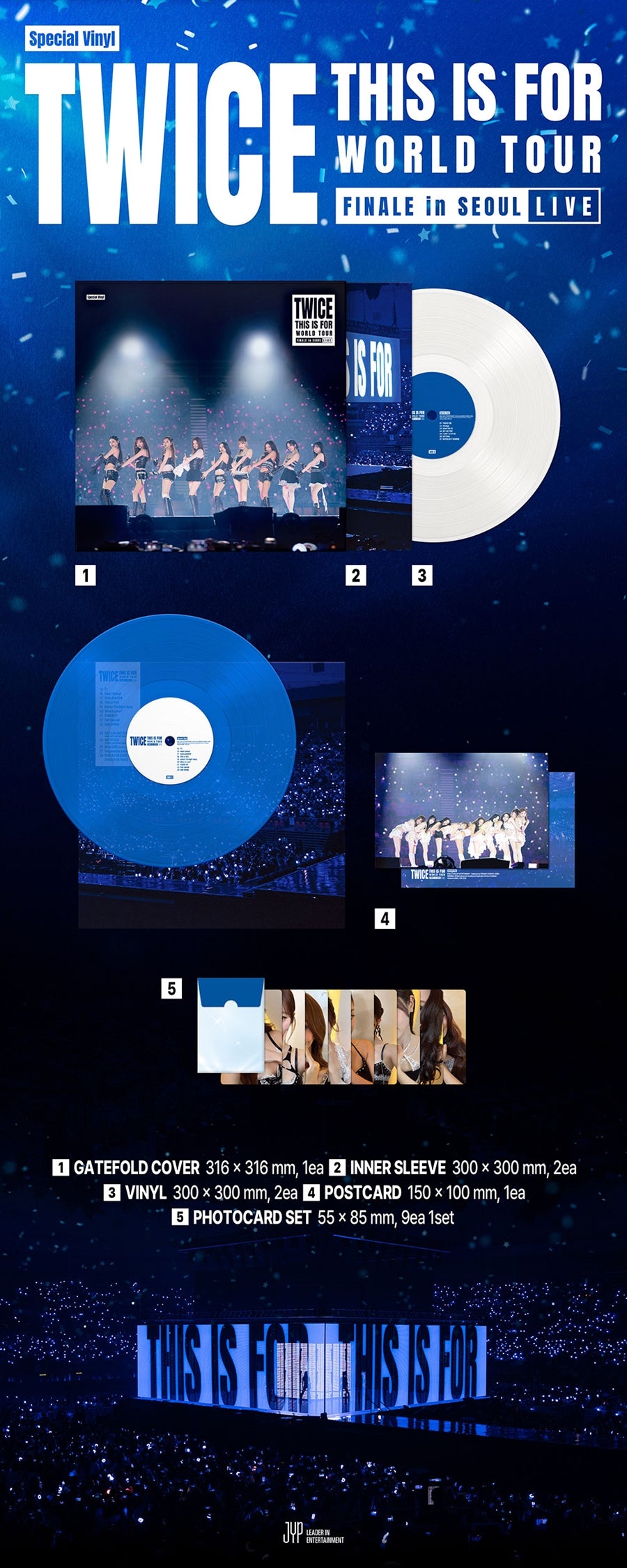 (Pre Order) Twice - This is For World Tour Finale in Seoul: Special LP Ver.