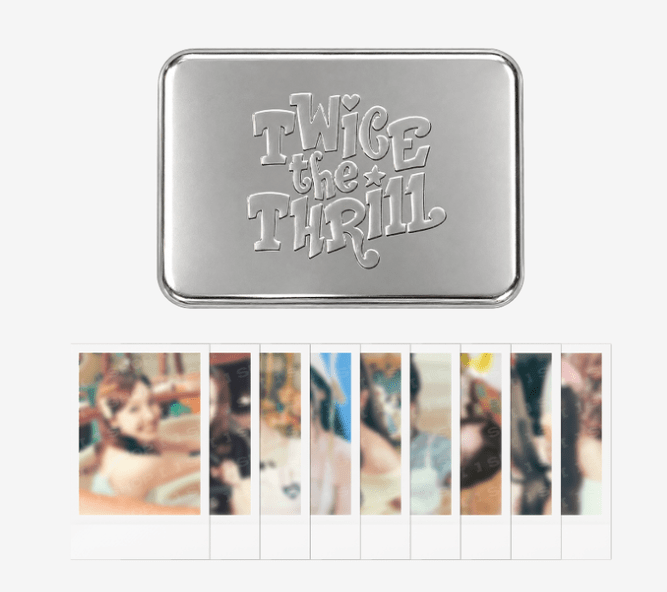 ⏳ Twice - Twice the Thrill Pop Up Official MD: INSTANT PHOTO SET - KPop Idol