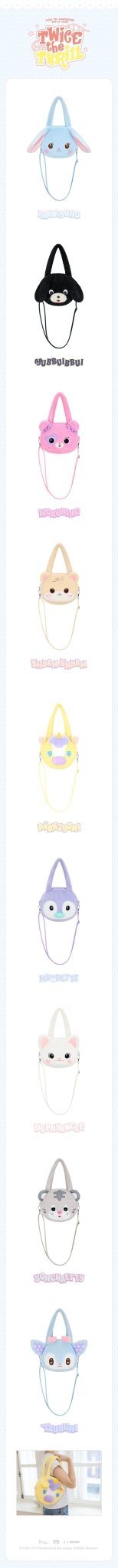 ⏳ Twice - Twice the Thrill Pop Up Official MD: TDOONGZ CROSS BAG - KPop Idol