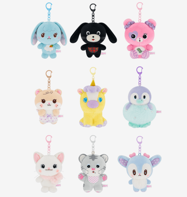 ⏳ Twice - Twice the Thrill Pop Up Official MD: TDOONGZ PLUSH KEYRING - KPop Idol