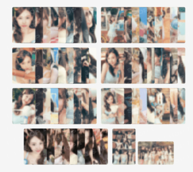 ⏳ Twice - Twice the Thrill Pop Up Official MD: TRADING CARD - KPop Idol