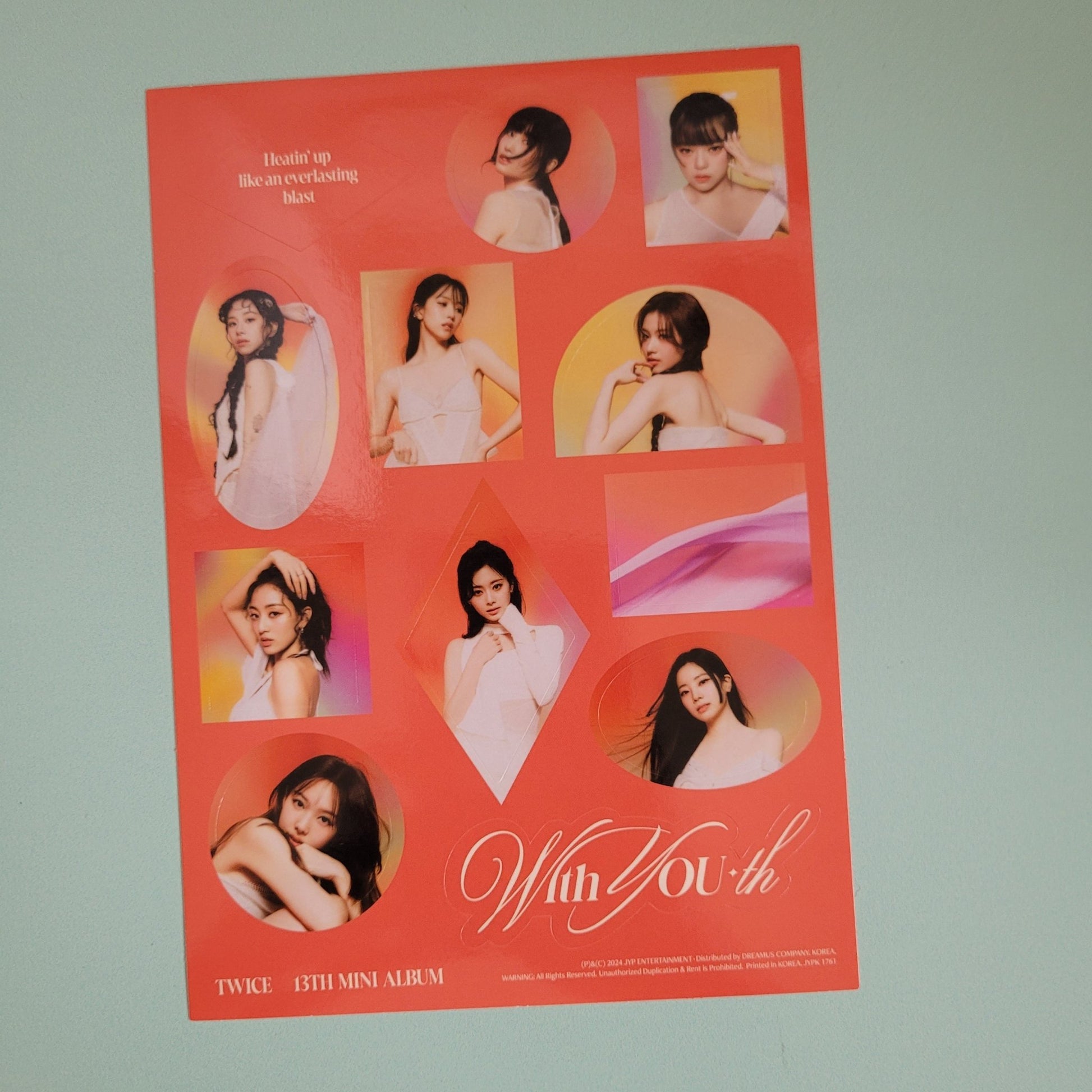 Twice With You - th Sticker Set - KPop Idol