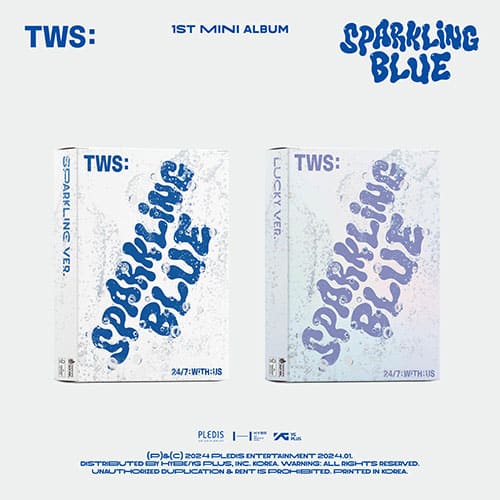 TWS – 1st Mini Album: Sparkling Blue (Random Version) - KPop Idol