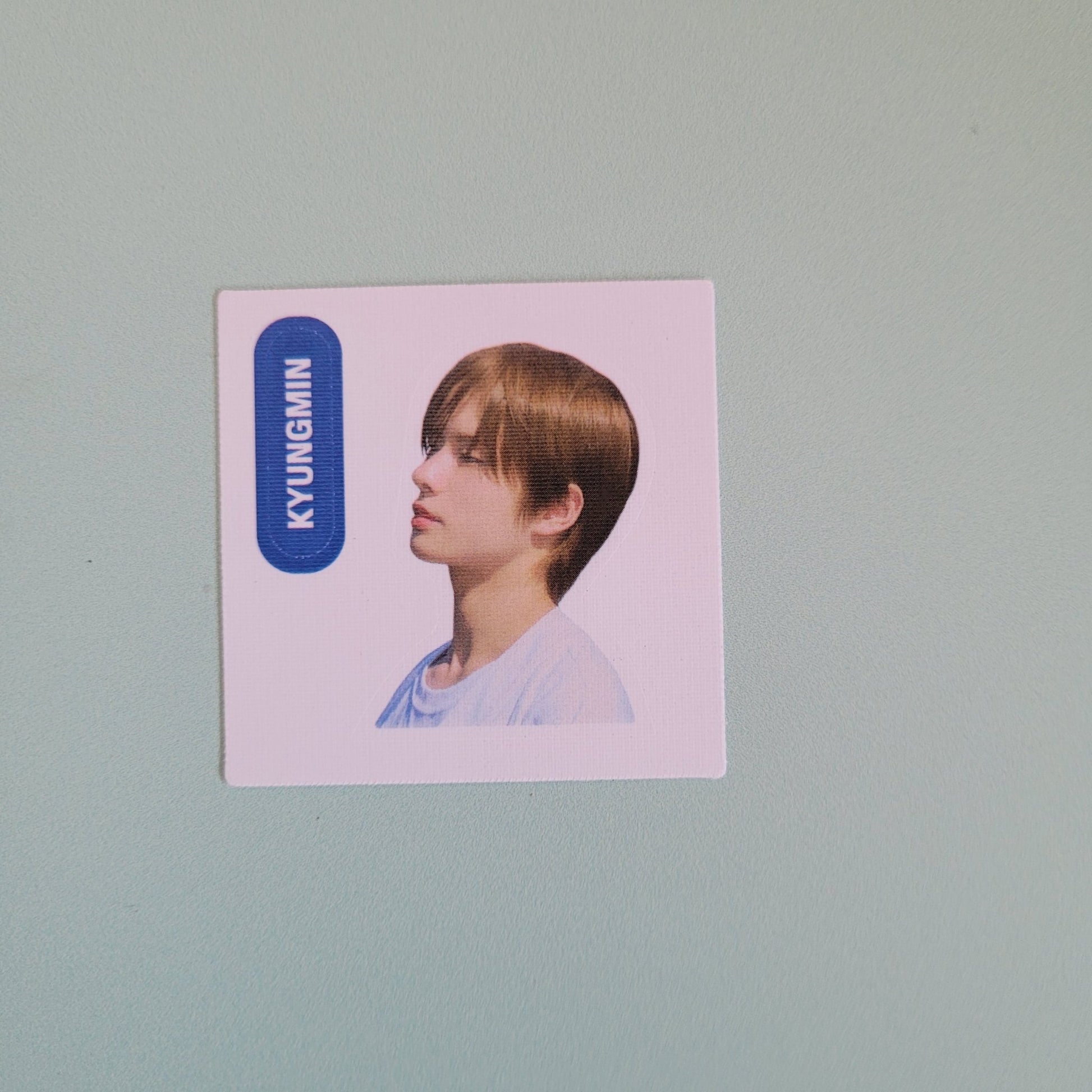 TWS Kyungmin Sparkling Blue Weverse Album Shop POB with sticker - KPop Idol