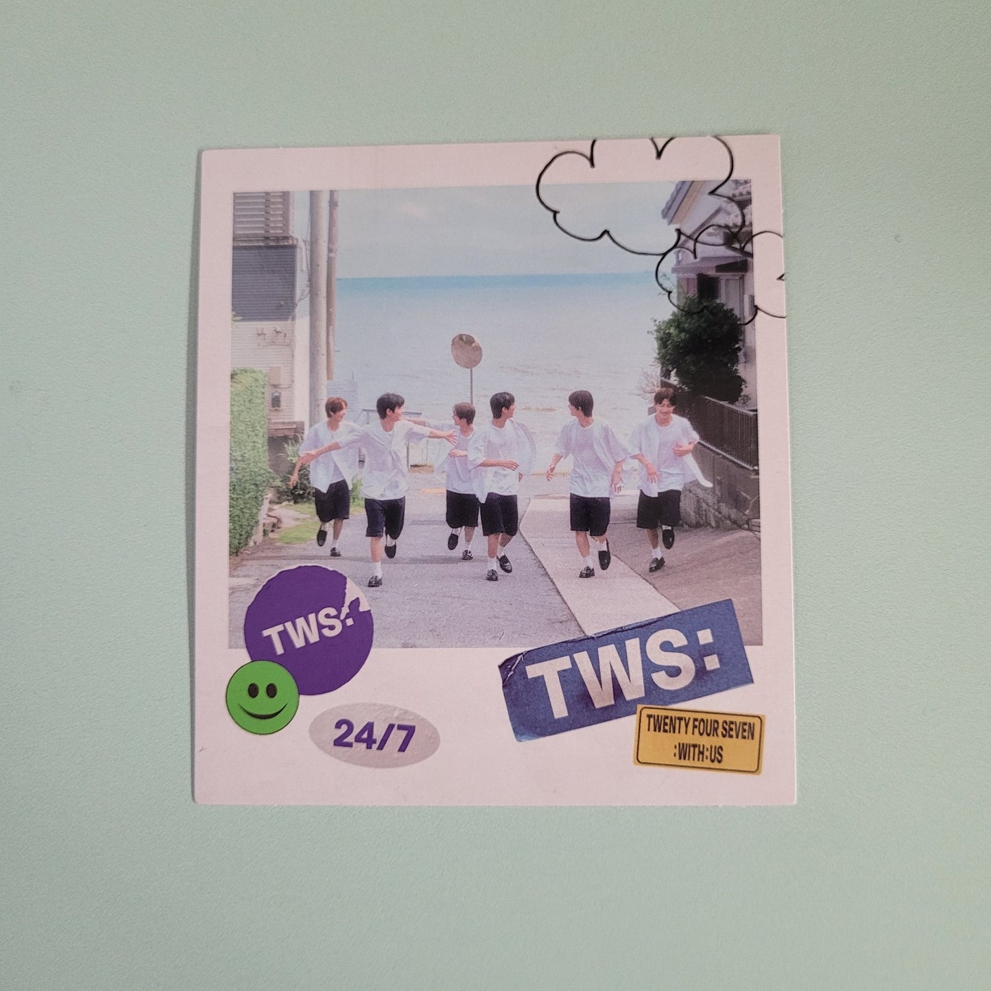 TWS Sparkling Blue Unit Polaroid - KPop Idol