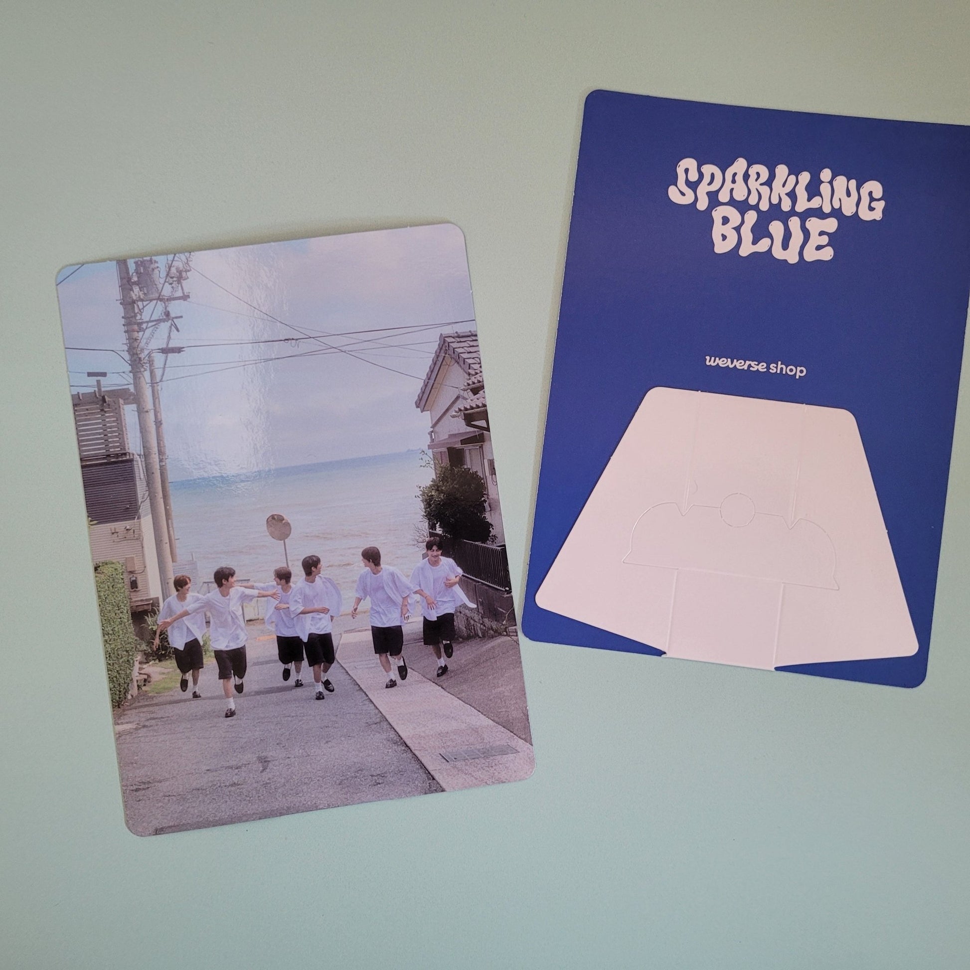 TWS Sparkling Blue Weverse POB Stand Up Frame - KPop Idol