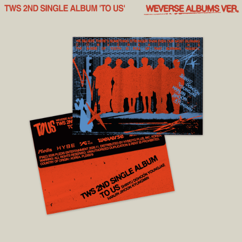 ⏳ TWS - To Us: Weverse Album - KPop Idol