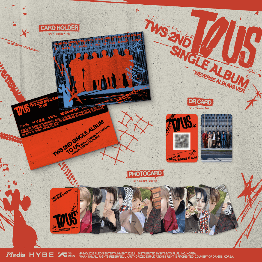 ⏳ TWS - To Us: Weverse Album - KPop Idol