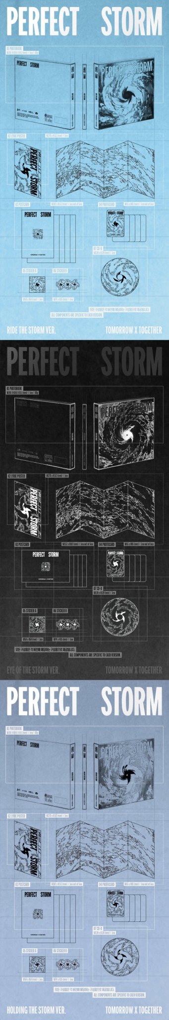 ⏳ TXT - Perfect Storm: Photobook Ver. - KPop Idol