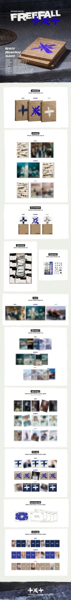 TXT - The Name Chapter: Freefall - KPop Idol