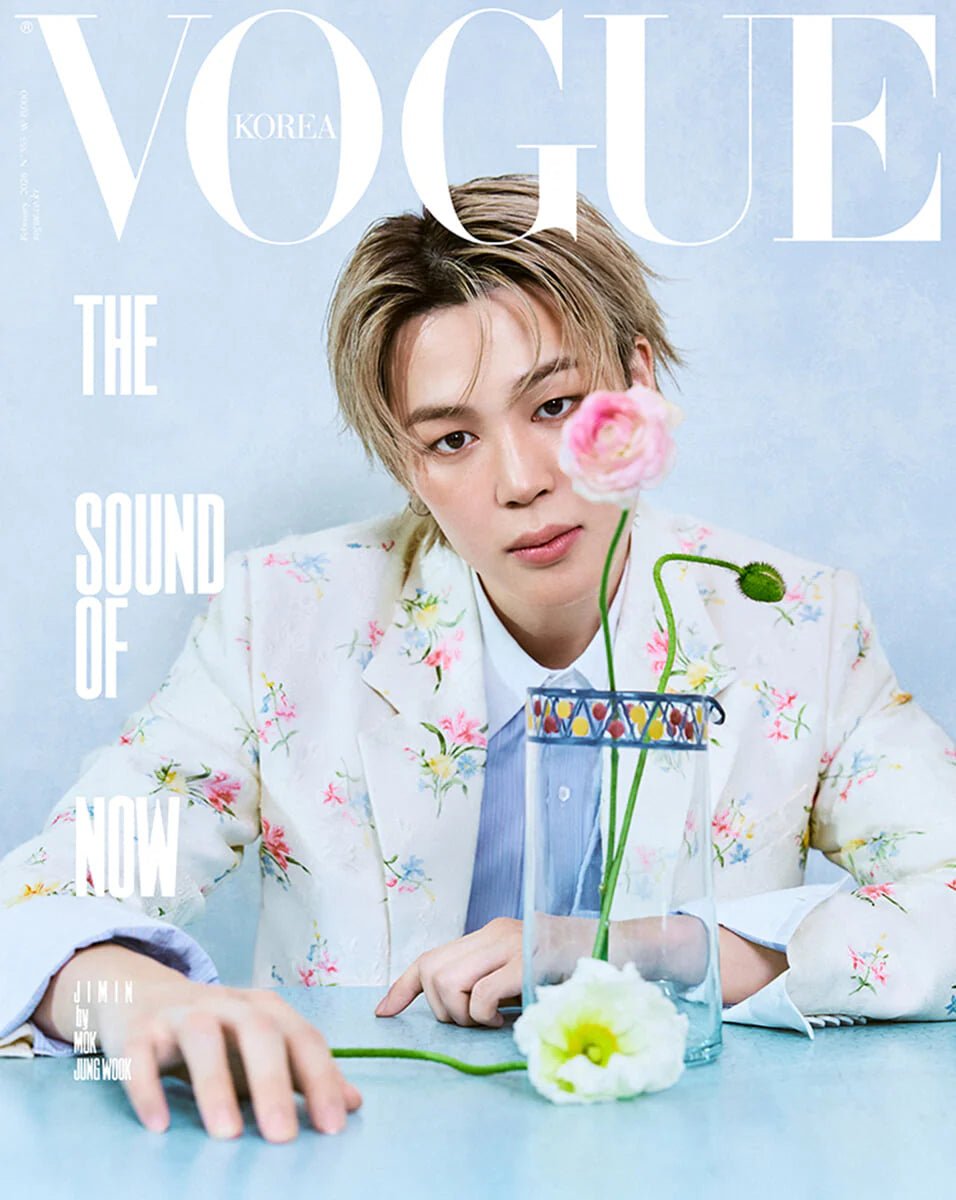 Voge Korea Magazine FEB26. Cover: Jimin of BTS - KPop Idol