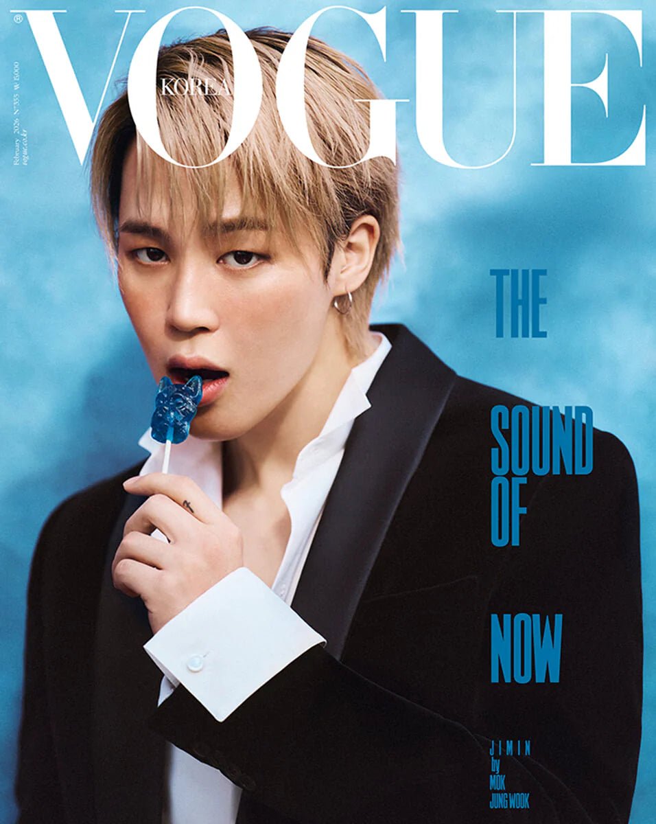 Voge Korea Magazine FEB26. Cover: Jimin of BTS - KPop Idol