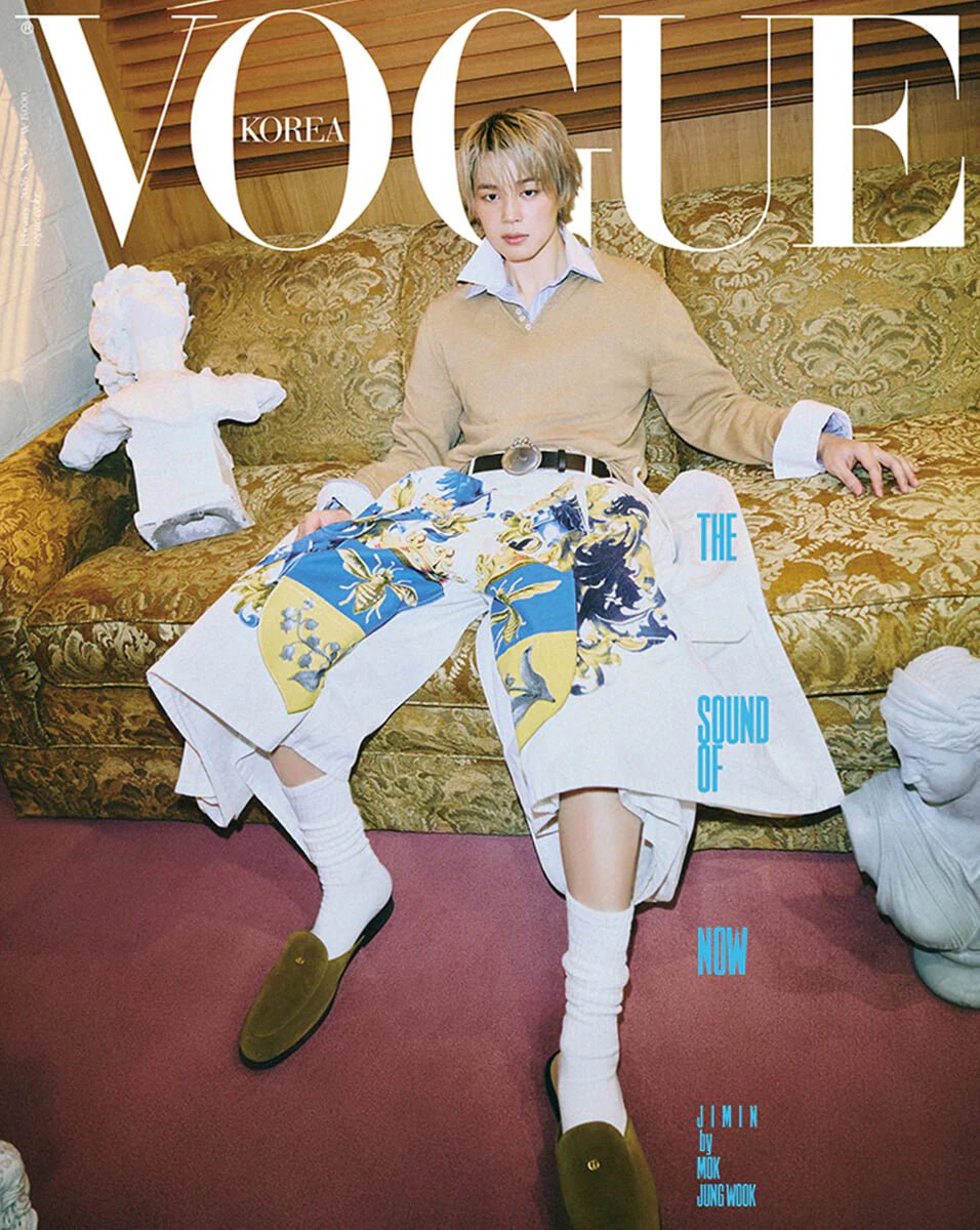 Voge Korea Magazine FEB26. Cover: Jimin of BTS - KPop Idol