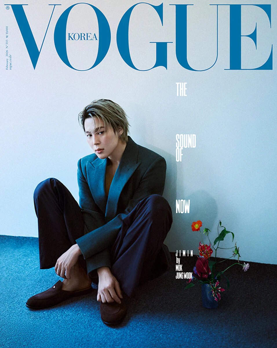 Voge Korea Magazine FEB26. Cover: Jimin of BTS - KPop Idol