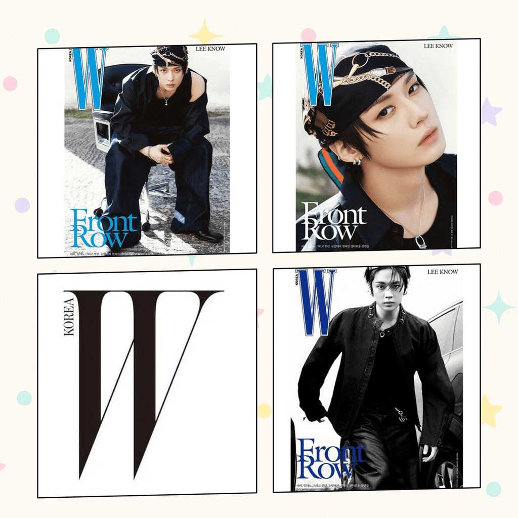 ⏳ W Korea Magazine: NOV26. Cover: Lee Know - KPop Idol
