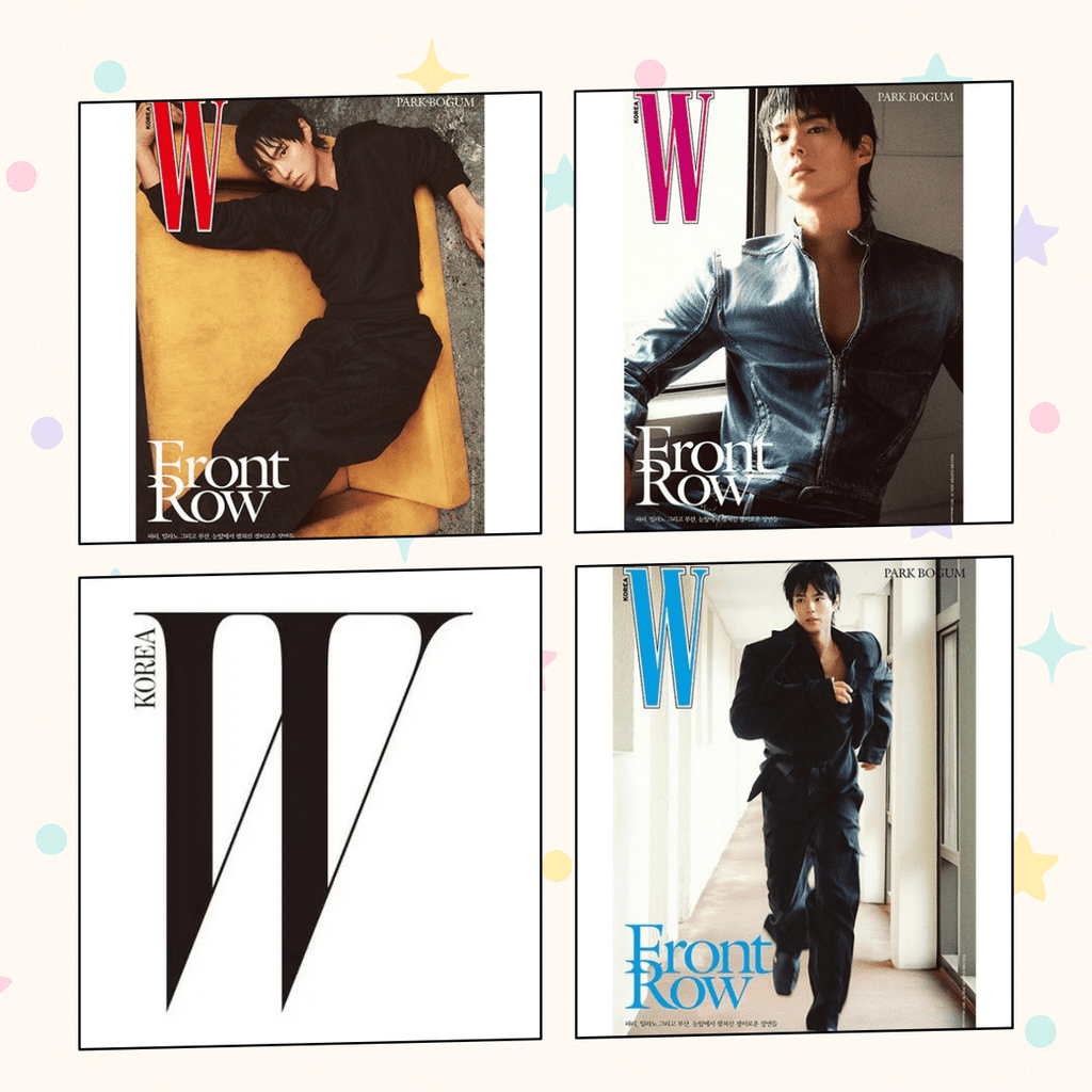 ⏳ W Korea Magazine: NOV26. Cover: Park Bo Gum - KPop Idol