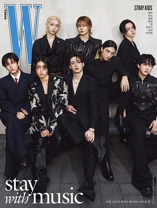 W W Korea Volume 6 Magazine - Stray Kids Covers - KPop Idol