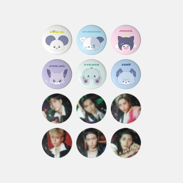 Xdinary Heroes - 2nd Fanmeeting Xclusive Party Official MD: TRADING CAN BADGE - KPop Idol