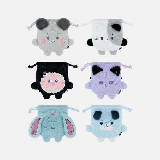 Xdinary Heroes - 2nd Fanmeeting Xclusive Party Official MD: Xdinary Monsters STRING POUCH