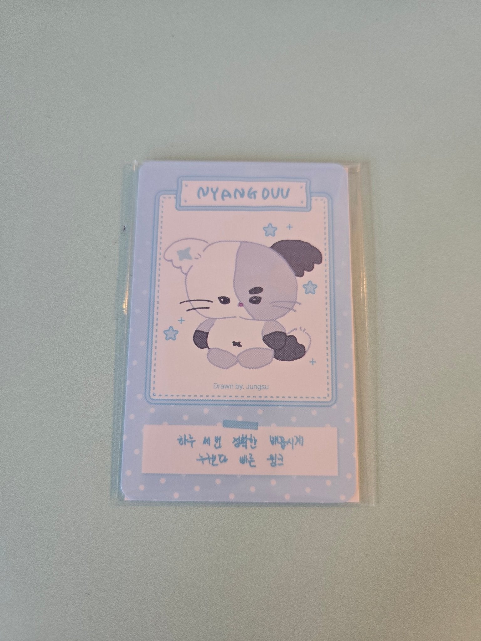 Xdinary Heroes Beautiful Mind Finale in Seoul MD Nyanggduu Character Card - KPop Idol