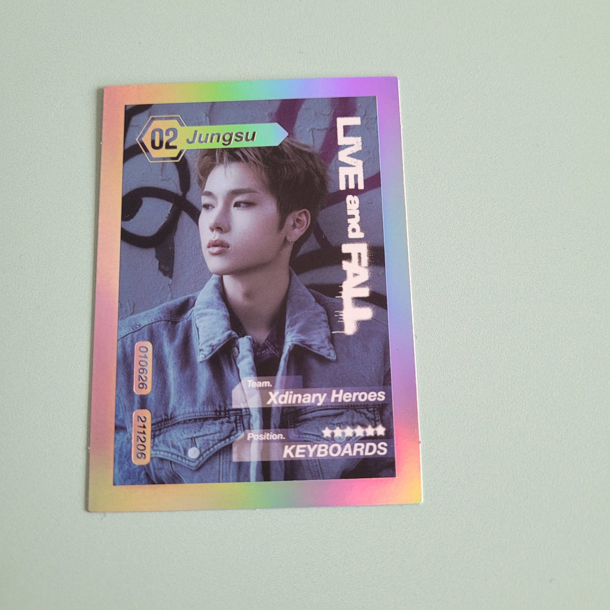 Xdinary Heroes Live & Fall Album PC - Jungsu - KPop Idol
