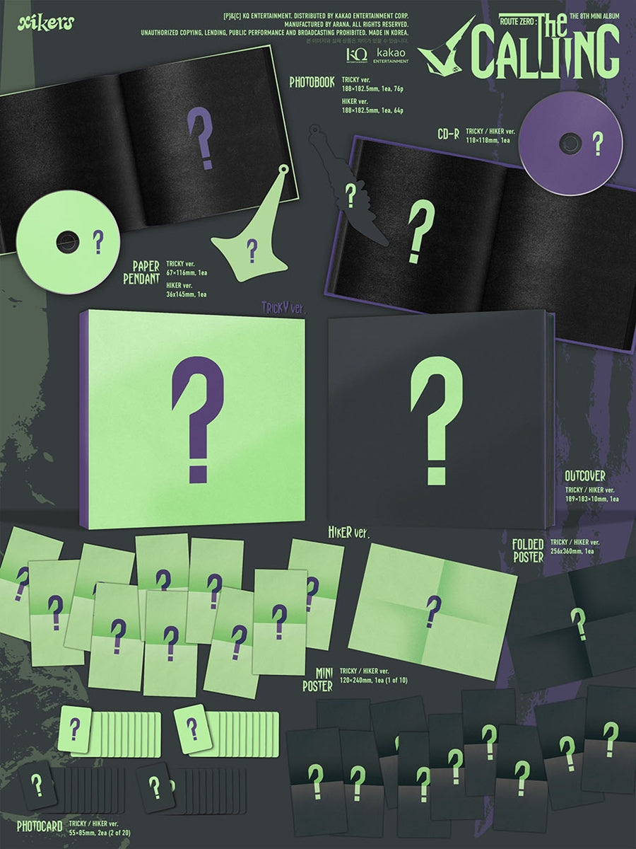(Pre Order) Xikers - Route Zero: The Calling
