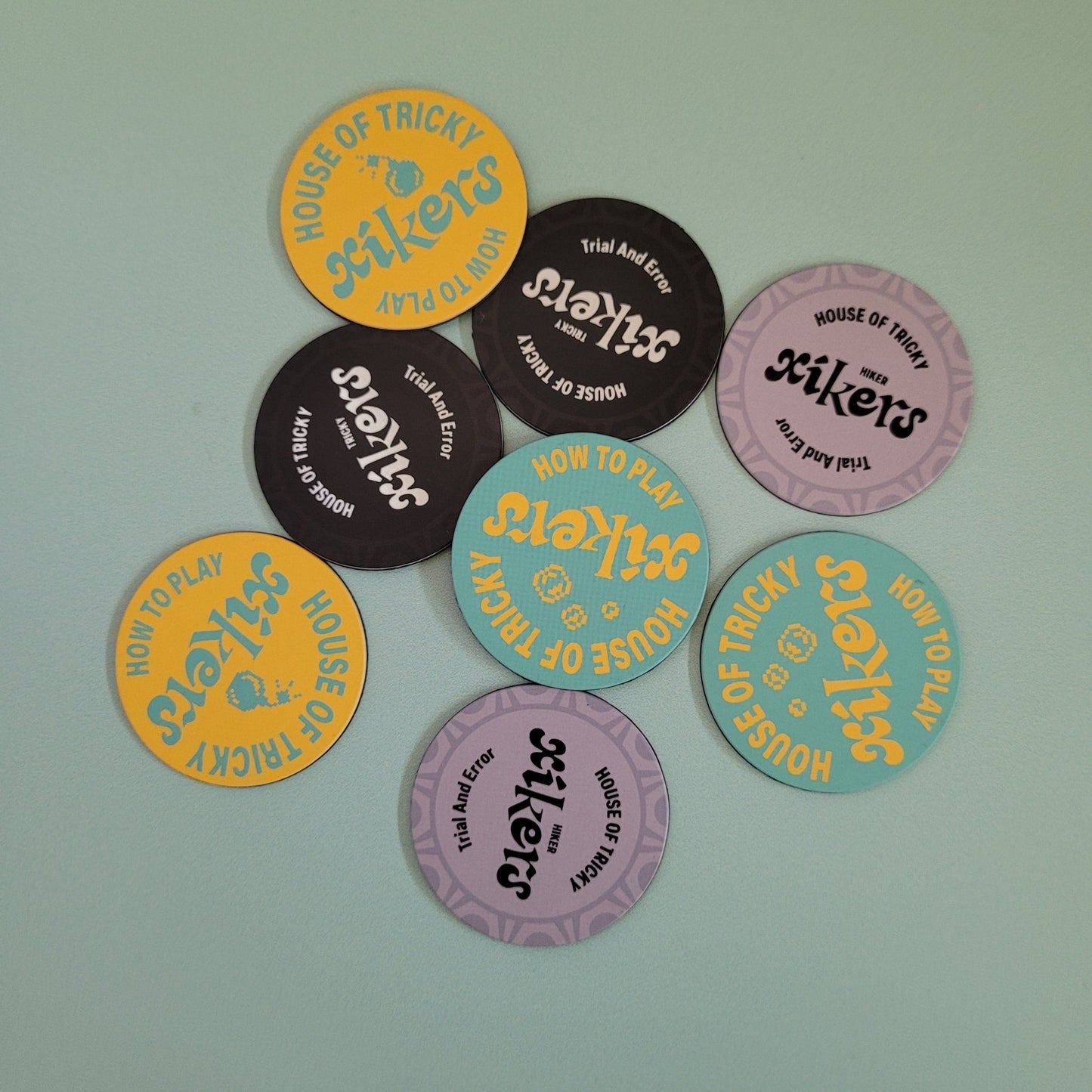 Xikers House Of Tricky Button Magnets - KPop Idol