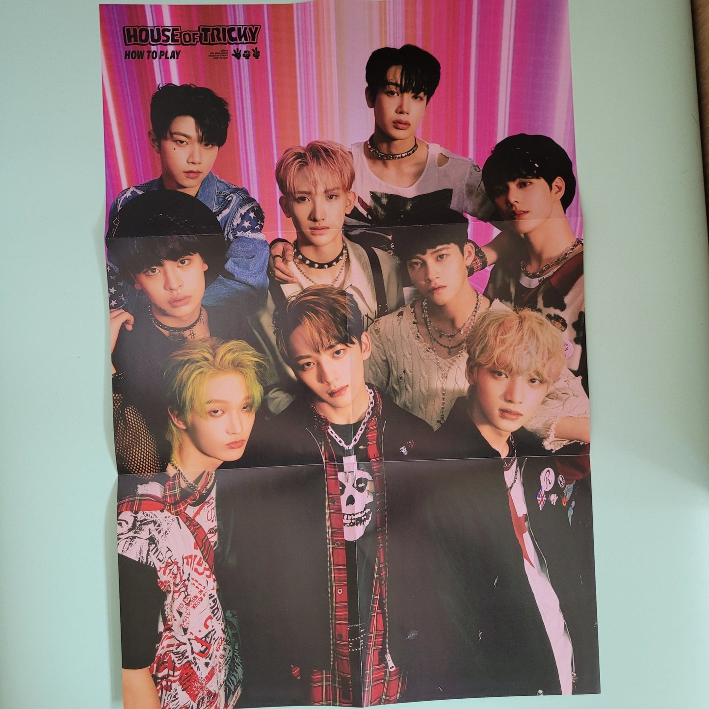 Xikers House of Tricky How to Play Poster - KPop Idol