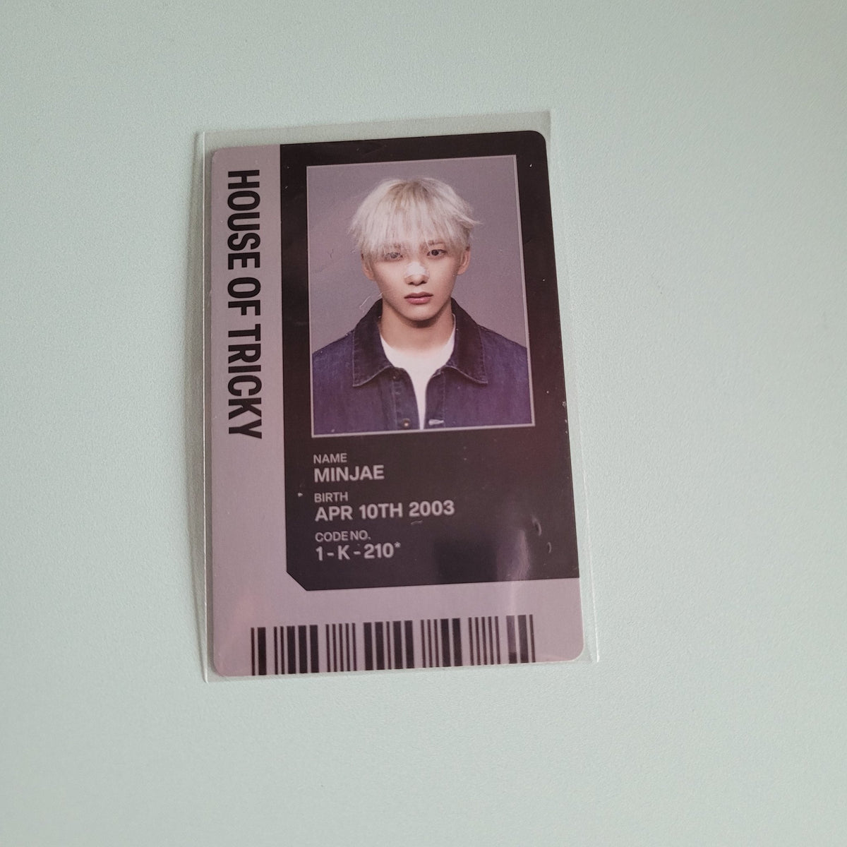 xikers - House of Tricky: Trial and Error ID Photocard - Minjae - KPop Idol