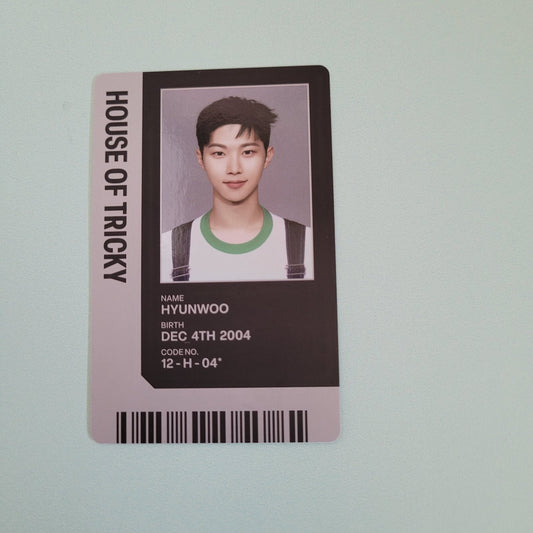 Xikers House of Tricky: Trial and Error Photocard - Hyunwoo - KPop Idol