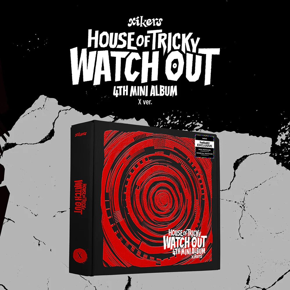 Xikers: House of Tricky Watch Out X Version Hello82 Signed by Junmin - KPop Idol