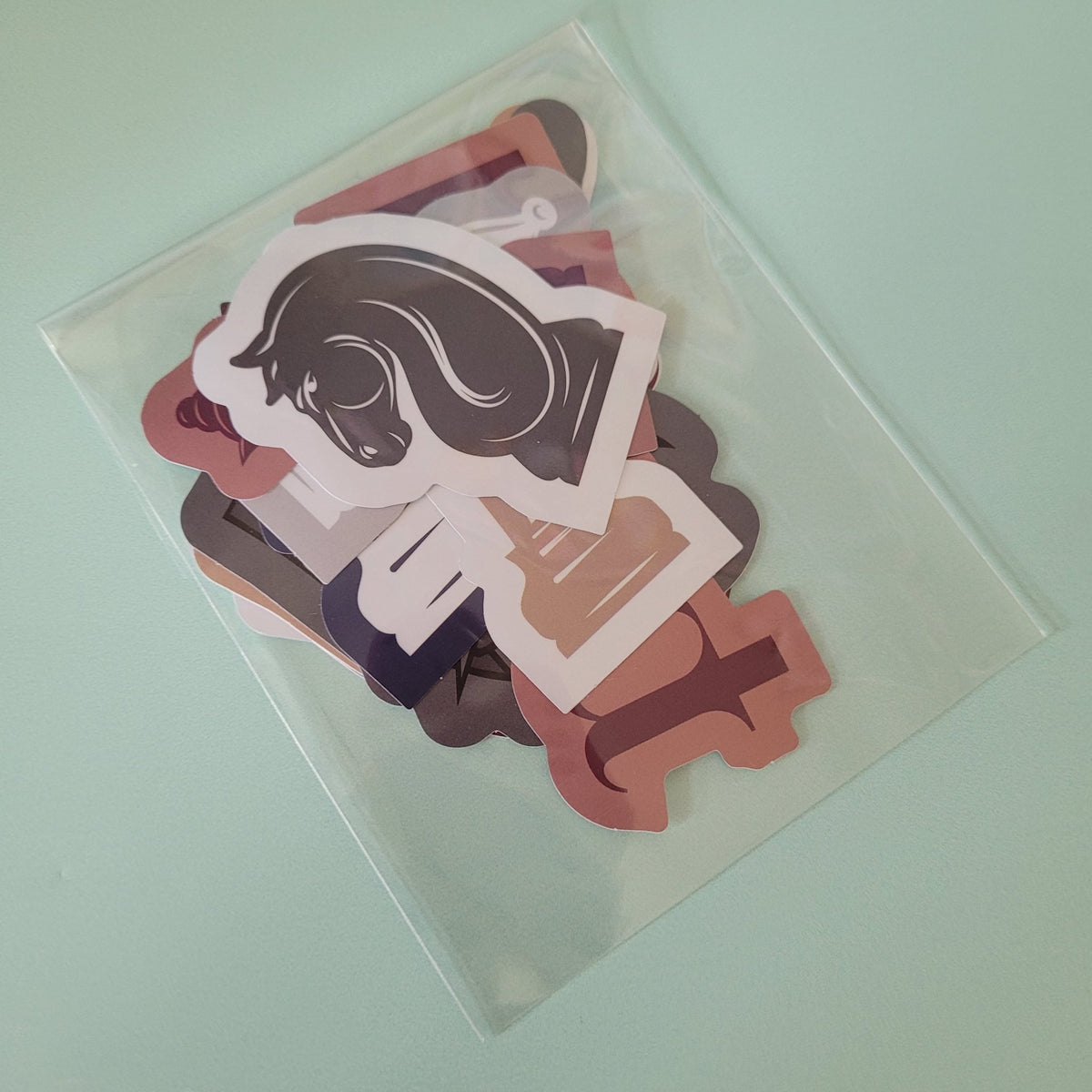 XLOV - I, God Special Pack Inclusions - Chess Sticker Set - KPop Idol