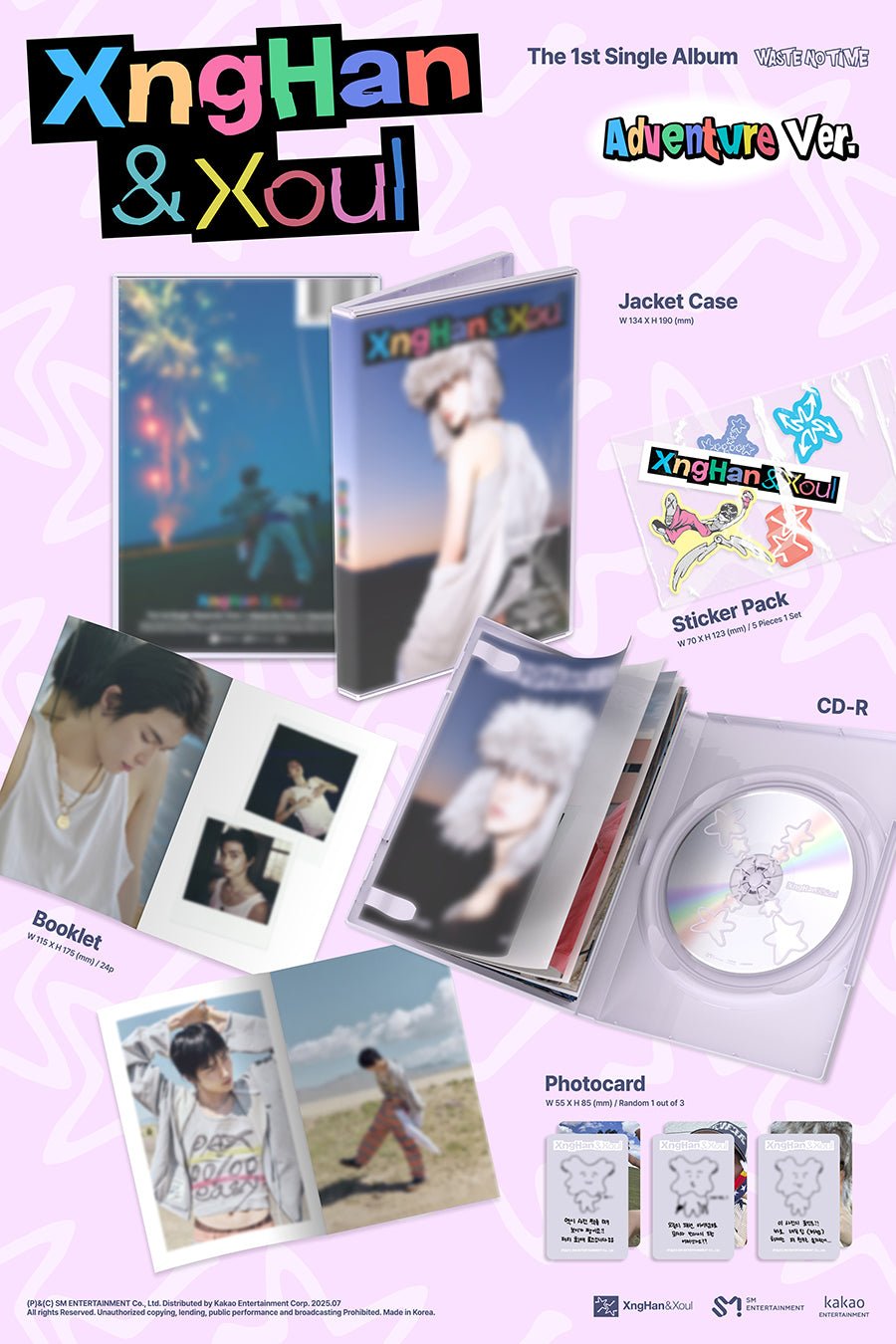 XngHan&Xoul - Waste No Time (Adventure Version) - KPop Idol