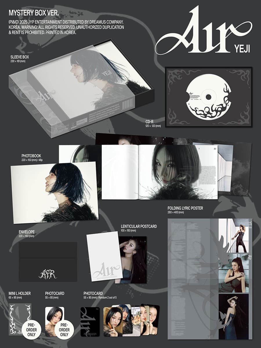 Yeji - Air Mystery Box Version - KPop Idol