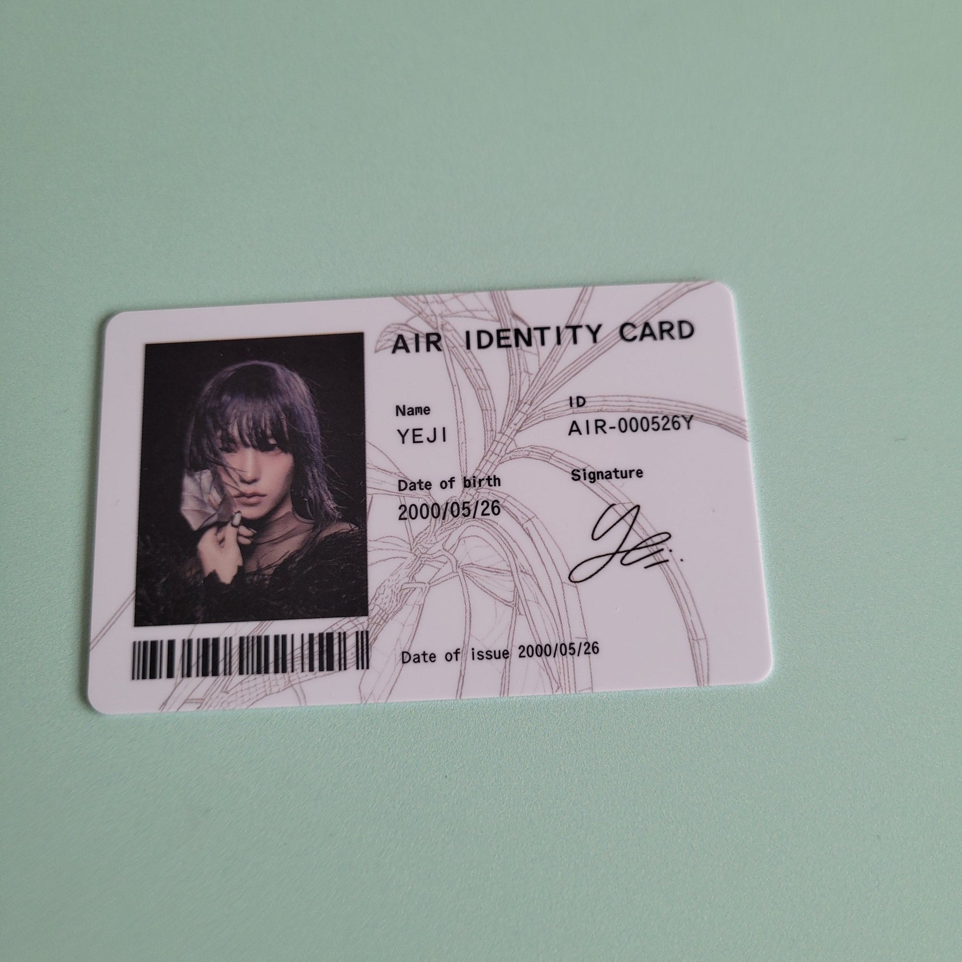 Yeji - Air: Oxygen Version ID Card - KPop Idol
