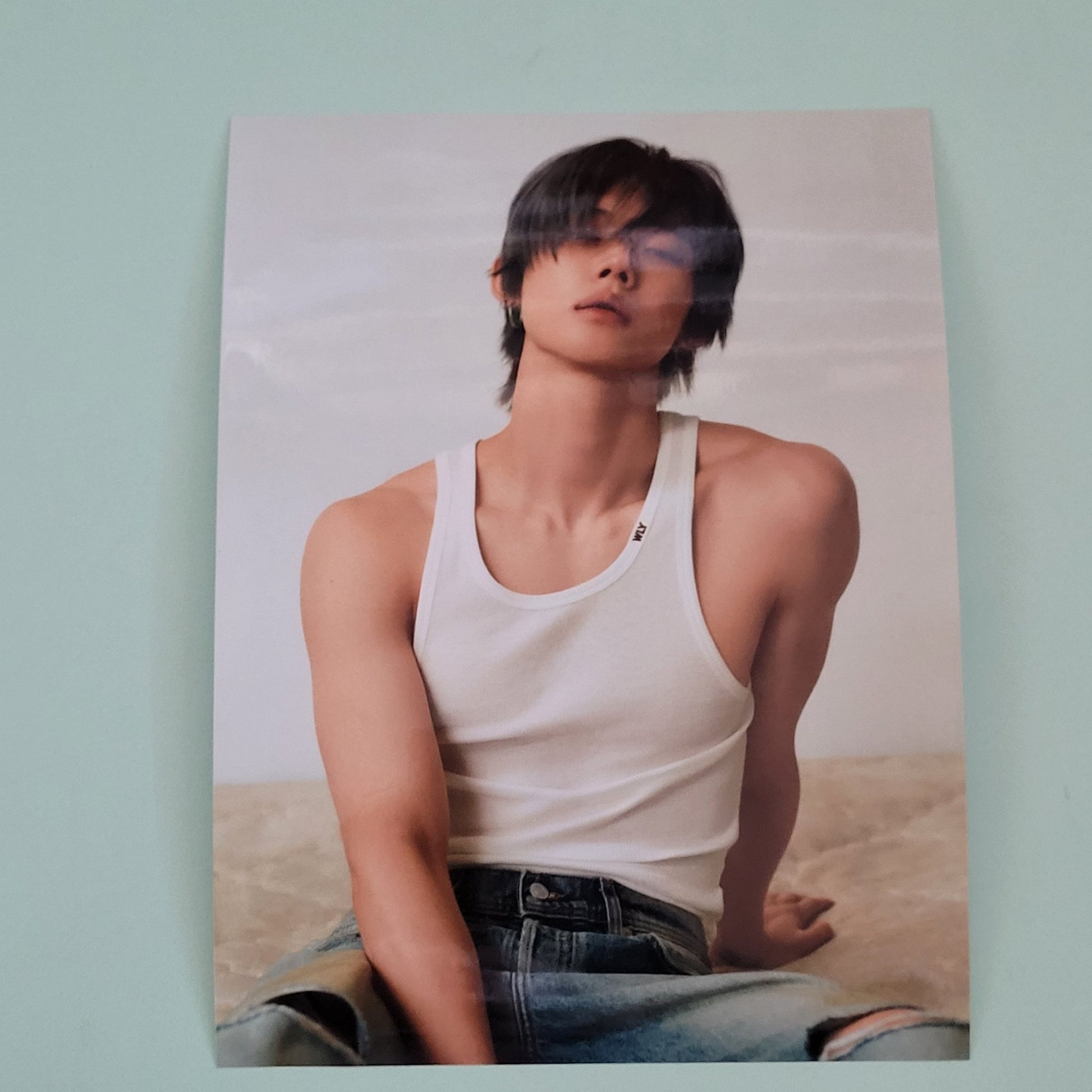 Yeonjun - No Labels Part 01 POB: Weverse Shop Glossy Photo A5 - KPop Idol