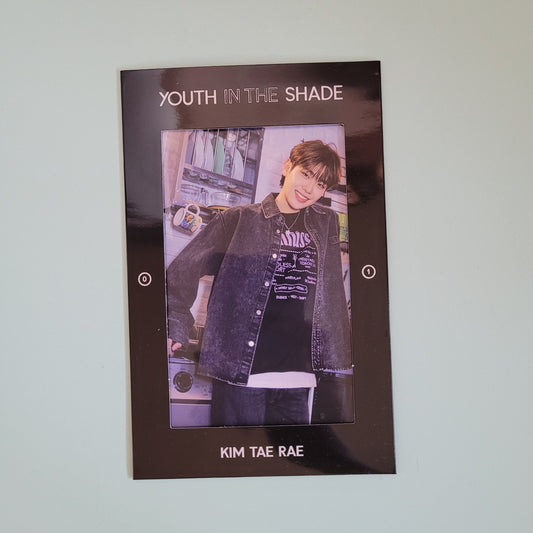 Zerobaseone Album Postcard - Youth In The Shade Taerae - KPop Idol