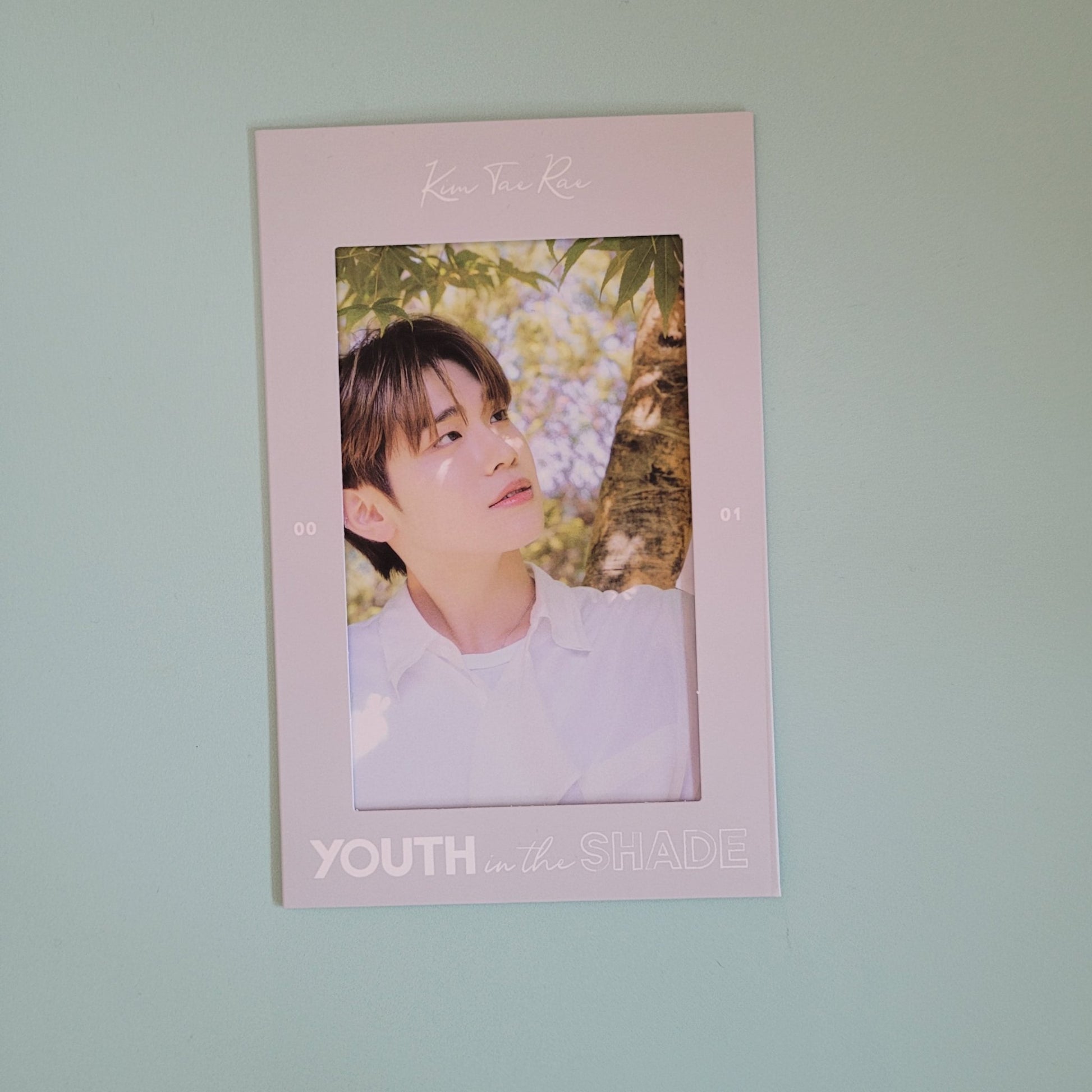 Zerobaseone Album Postcard - Youth In The Shade Taerae - KPop Idol