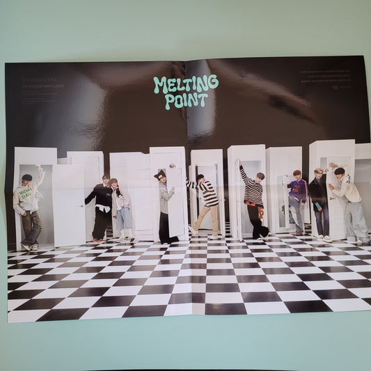 Zerobaseone Album Posters - Melting Point - KPop Idol