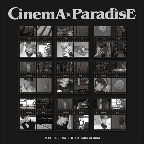 Zerobaseone Cinema Paradise: Digipack Version (random cover) - KPop Idol