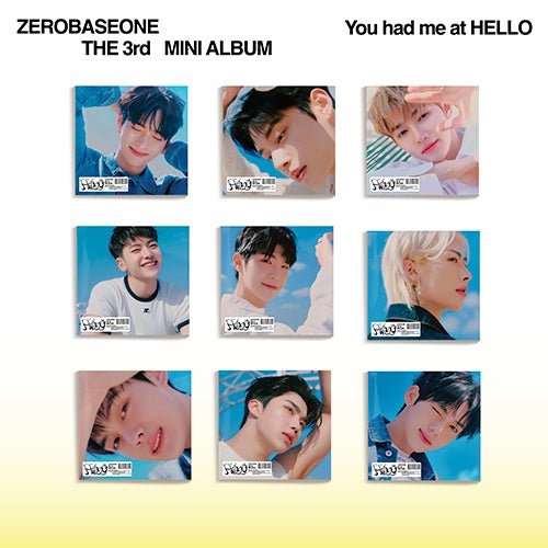 ZEROBASEONE - Mini Vol. 3 : You had me at HELLO (DIGIPACK ver.) - KPop Idol